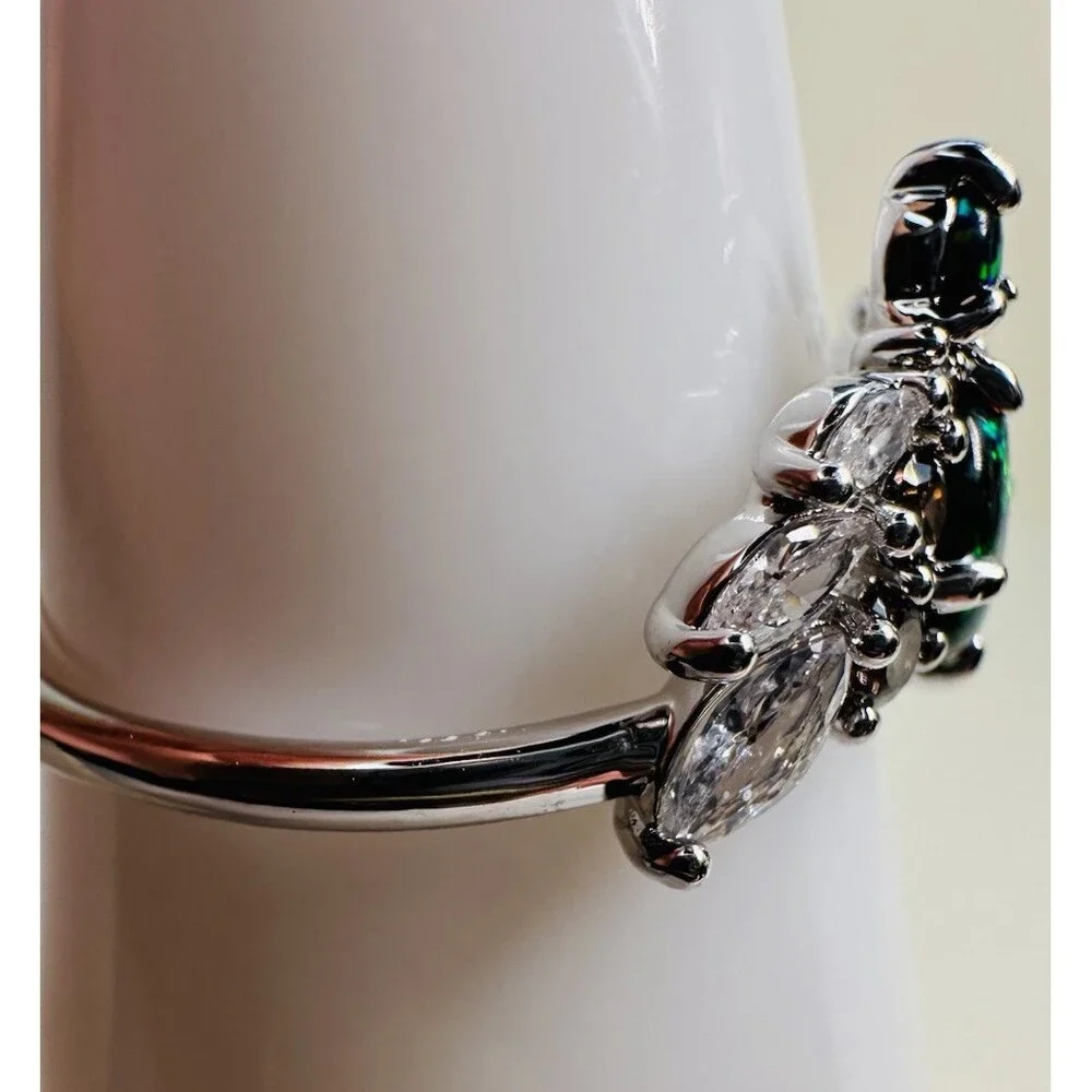 NIB Bomb Party RBP8276 A Passion For Jewels Black Fire Opal Ring Size 11